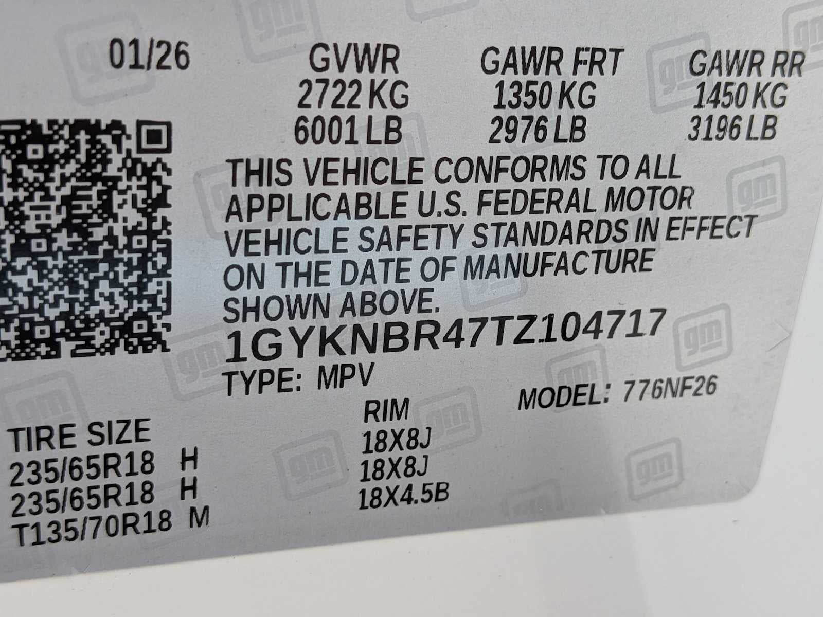 2026 Cadillac XT5 Luxury