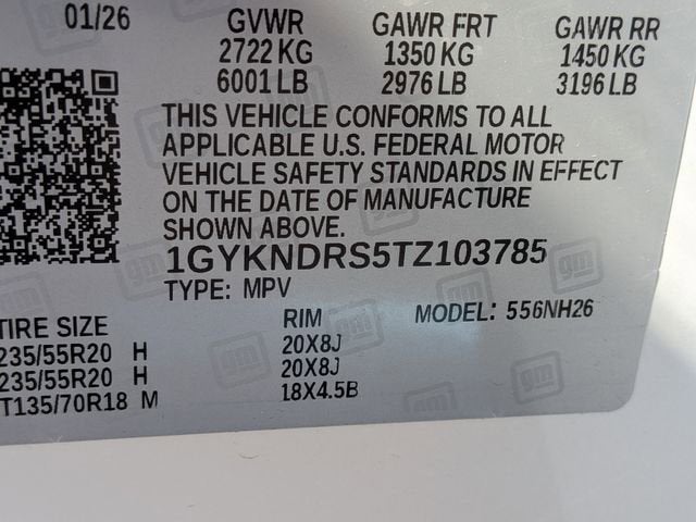 2026 Cadillac XT5 Premium Luxury