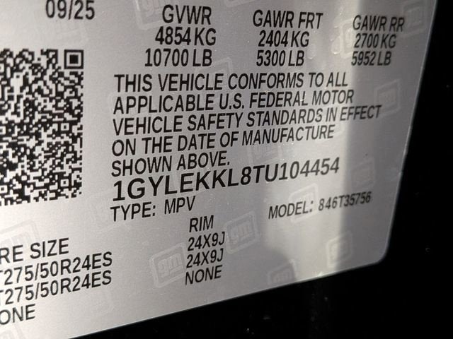 2026 Cadillac ESCALADE IQL Premium Luxury