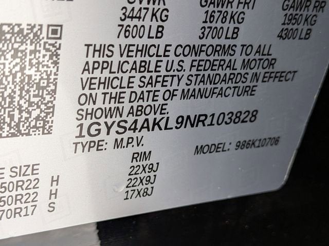 2022 Cadillac Escalade Luxury