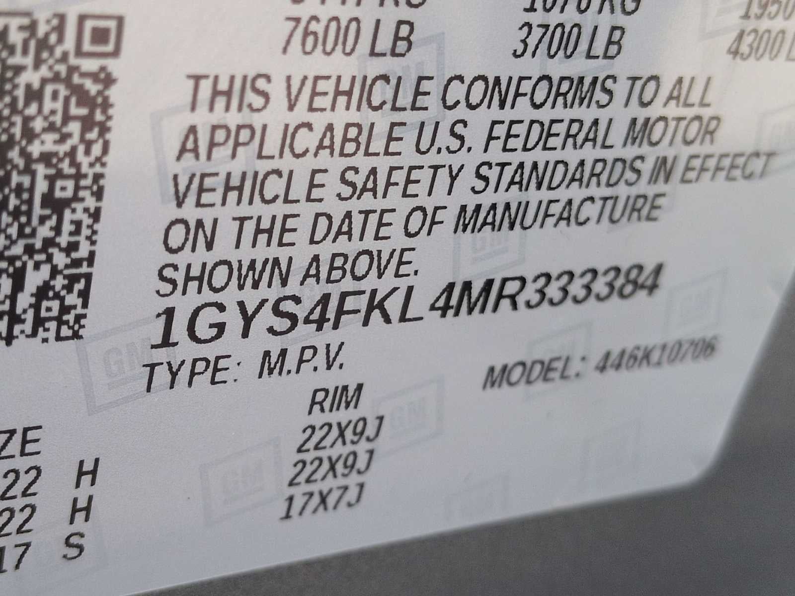 2021 Cadillac Escalade Sport