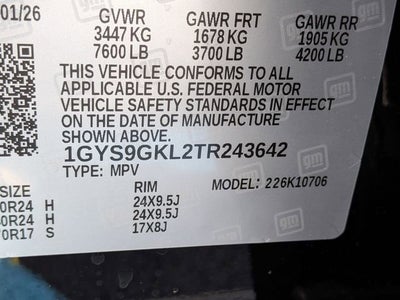 2026 Cadillac Escalade Platinum Sport