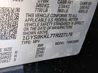 2026 Cadillac Escalade ESV Luxury