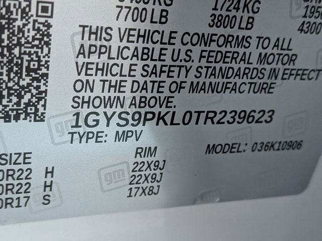 2026 Cadillac Escalade ESV Sport