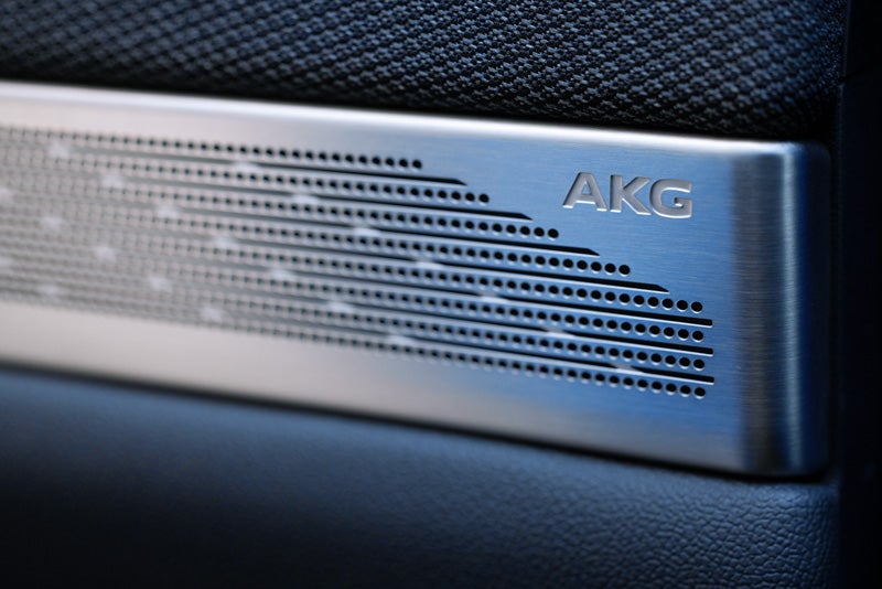 Close-up View of the AKG Studio Audio Speaker | Cadillac Mount Kisco in Mount Kisco NY