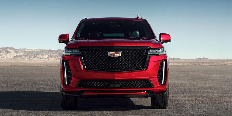 Cadillac Escalade In Red