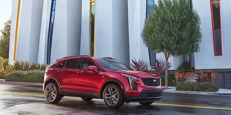 Cadillac XT4 In Red