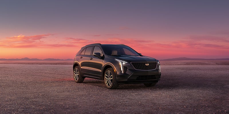 Cadillac XT4 On Beach